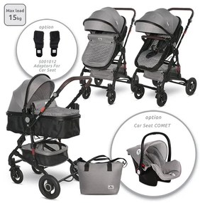 Детска количка ALBA PREMIUM LORELLI - OPALINE Grey