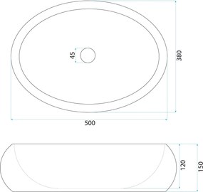 Умивалник за плот Mika Gabro Black