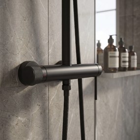 Комплект за душ Rea Foss Clif Black