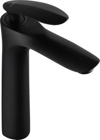 Mexen Lily висока смесителна батерия за мивка, черна - 73610-70