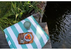 Градински чувал за сядане в бял и зелен цвят – Bonami Essentials