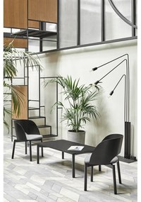 Черна масичка за кафе , 110 x 60 cm Atlas - Teulat