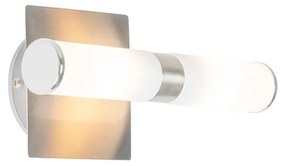 Модерна стенна лампа за баня стомана IP44 2-светлина - Bath