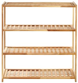 Стойка за обувки от масивен орех в естествен цвят – Premier Housewares