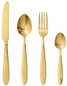 Прибори за хранене от неръждаема стомана в златисто 4 броя - Bloomingville
