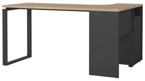 Работна маса с дъбов плот 100x150 cm Sign - Tvilum