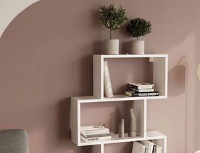 Книжна етажерка Aguero-Бяло
