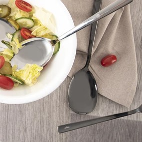 Прибори за сервиране на салата от неръждаема стомана Black – Orion