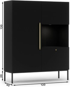 Витрина Lazzy-Black