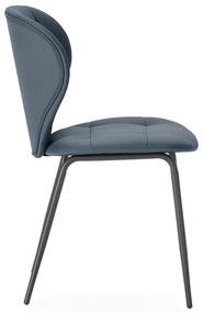 Тъмносиви трапезни столове в комплект от 2 бр. Maura – Marckeric