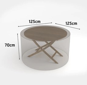 Nortene - Водоустойчиво покривало за градинска мебел Covertop - 125 х 125 х 70см