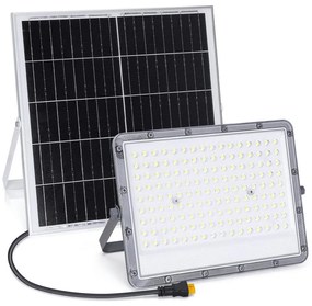 Aigostar - LED соларен прожектор 200W, 3,4V, IP65, с димер и дистанционно