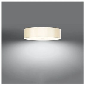 Бяла лампа за таван със стъклен абажур ø 50 cm Herra - Nice Lamps