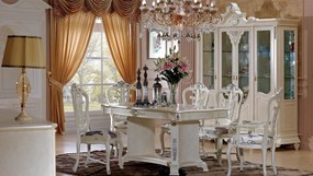 Комплект за трапезария CL 001, серия Chanel в стил Рококо