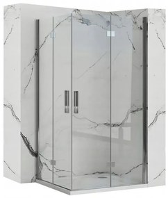 Душ кабина Rea Molier Chrome Double 80x90