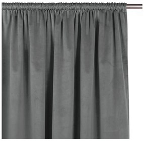 Тъмносива затъмняваща завеса 265x270 cm Velto – Filumi