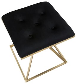 Стол в черно и златно Piramid - Mauro Ferretti