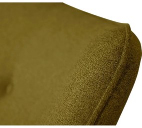 Зелен фотьойл с табуретка Niko – Ropez