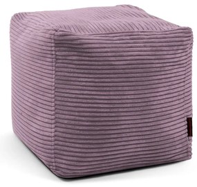 Лилав пуф от рипсено кадифе Up! MooG – SLOWDOWN