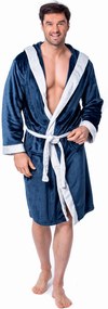 Мъжки халат Comfort Navy