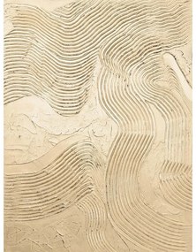 Ръчно рисувана картина 88x118 cm Metallic Champagne – Malerifabrikken