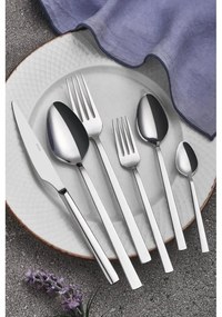 Прибори за хранене 36 бр. от неръждаема стомана в сребрист цвят – Hermia