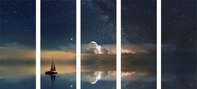 картини от 5 части – Лодка в морето