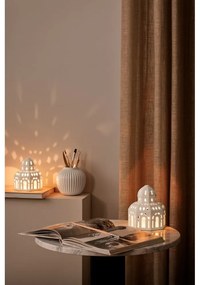 Бял керамичен коледен свещник Lighthouse, ø 12 cm Urbania Lighthouse Glassalen - Kähler Design