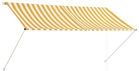 Sonata Сенник с падащо рамо, 250х150 см, жълто и бяло
