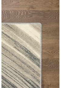 Кремав вълнен килим 160x240 cm Haze - Agnella