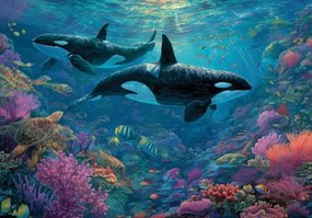 Детски тапет морско дъно - 16515