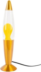 Жълта стъклена лава лампа (височина 35,5 cm) Funky Rocket Lava – Leitmotiv