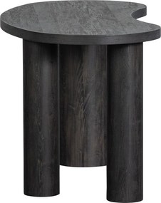 Тъмнокафява конзолна маса от декор от бор 70x150 cm Maan – WOOOD