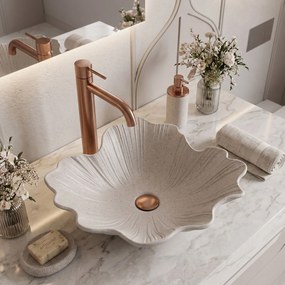 Умивалник за плот Rea Flower Grey