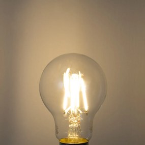 Комплект от 5 E27 димируеми LED крушки A60 прозрачни 4.5W 500 lm 2700K