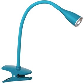 Rabalux 4195 - LED Настолна лампа на клипс JEFF 1xLED/4,5W/230V синя