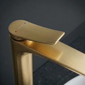 Смесител за мивка PREMIUM Rea Vision Brush Gold High