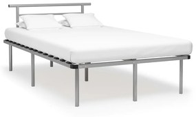 Sonata Рамка за легло, сива, метал, 120x200 cм
