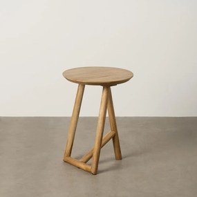 Кръгла странична масичка от масивно манго ø 40 cm Mao – Ixia