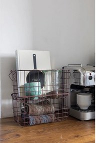 Телена метална кошница 31x16,5x16 cm Store-It – Mette Ditmer Denmark