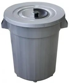 Planet - Пластмасов кош за отпадъци 120л 57x57x65,5см-(UP 112)
