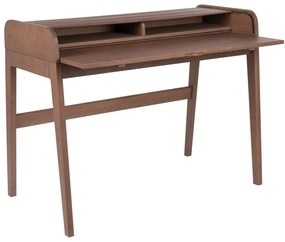 Кафяво писалище с изтеглящ се плот Barbier - Zuiver