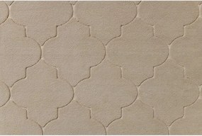 Постелка за баня 211BM, Inter Ceramic, мемори пяна, бежова, 50х120см