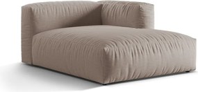 Бежов модул за диван (десен ъгъл) Martina – Micadoni Home