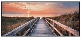 Картина 150x60 cm Beach Footbridge – knor