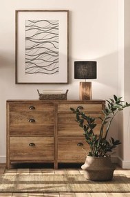 Настолна лампа F&amp;H Malik-Diameter: 24 cm-Gray