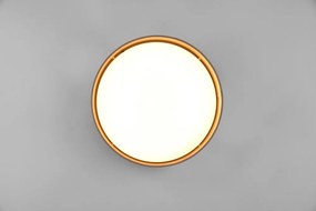Светлокафяво LED осветление за таван ø 30 cm Locarno - Reality