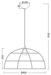 Полилей Olter-Диаметър 50 См.