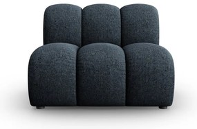 Син модулен диван (среден модул) Lupine – Micadoni Home