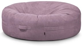 Лилав пуф от рипсено кадифе Roll 190 – SLOWDOWN